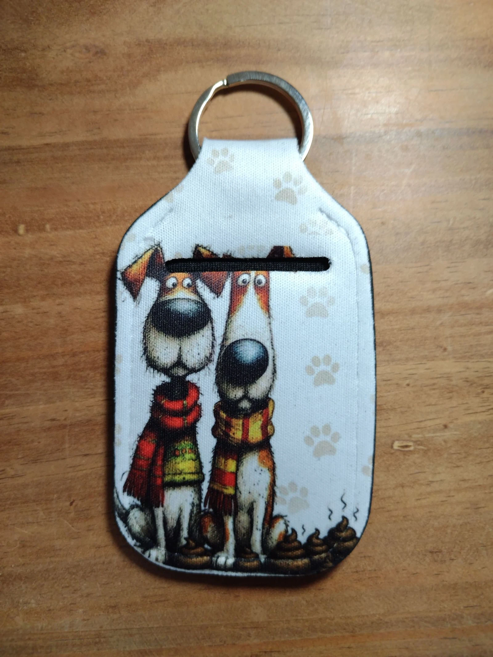 Chaveiro Porta bolsas para cães - Desenho de cães - Bolsas não incluídas. – photo 4